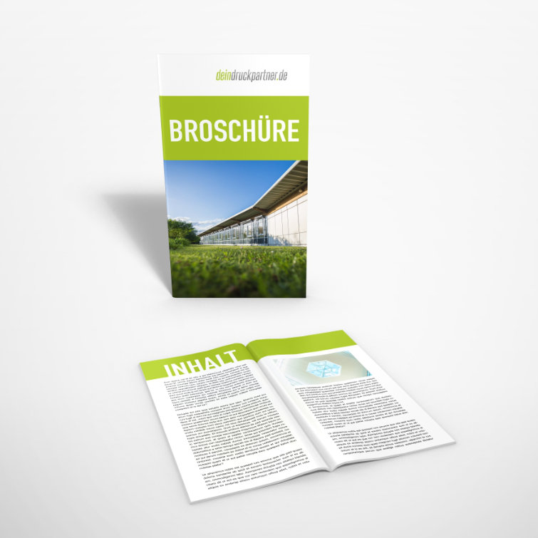Klammerheftung Broschüre DIn Lang 1